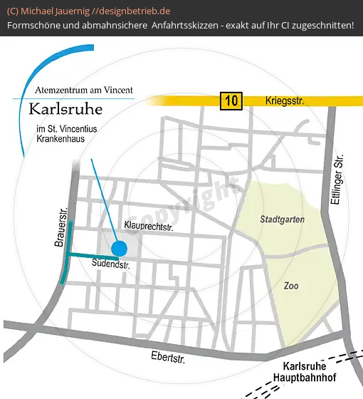 Lageplan Karlsruhe Löwenstein Medical GmbH & Co. KG (99)