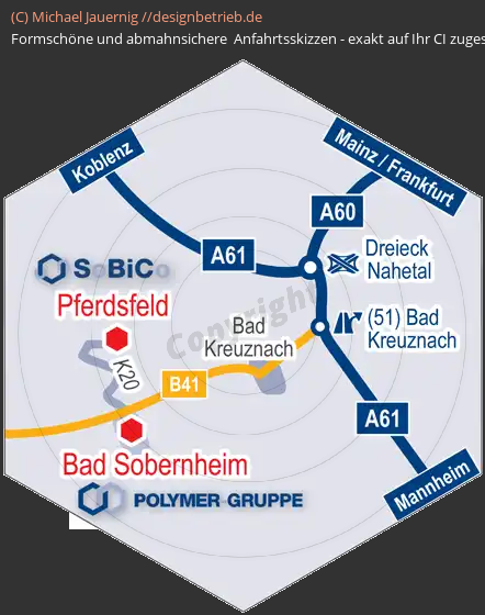 Anfahrtsskizzen erstellen / Anfahrtsskizze Pferdsheim   Detailskarte | Polymer Holding GmbH (809)